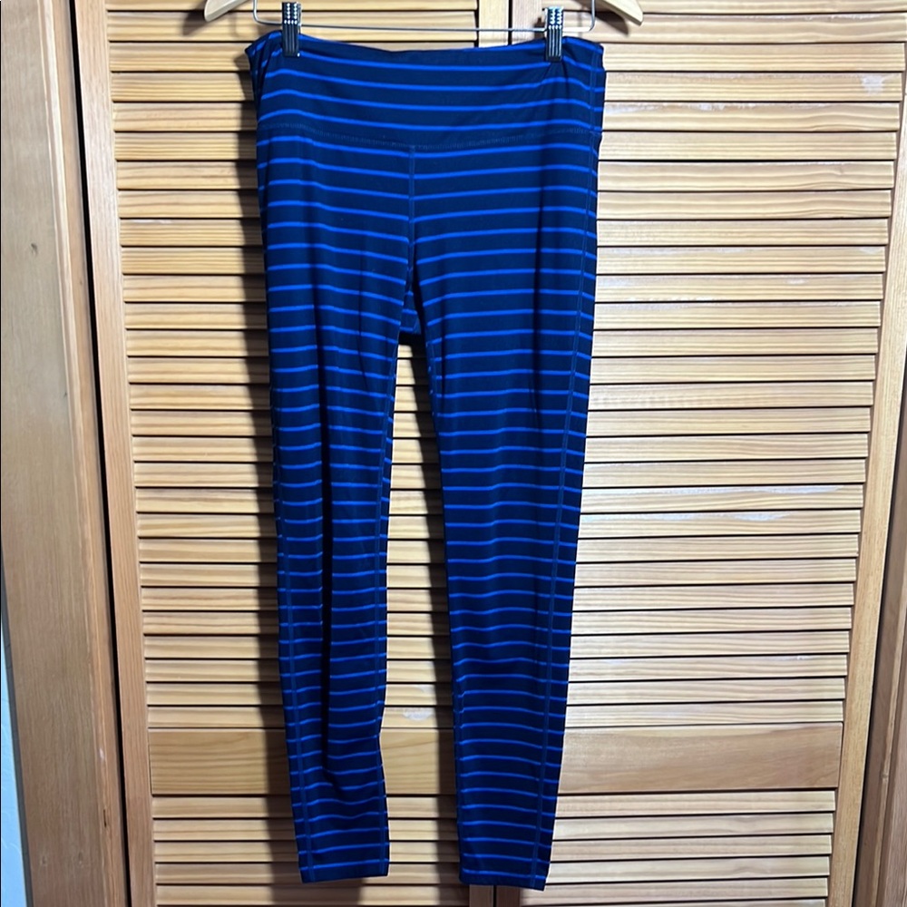 Athleta Striped Leggings